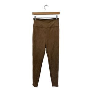 NWOT ASSETS BY SPANX | Faux Suede Leggings in Cashew S‎